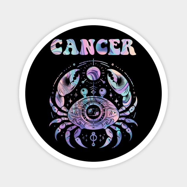 Cancer Zodiac Sign Birthday June July Astrology Magnet by Che Tam CHIPS